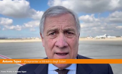Medio Oriente, Tajani "Lavorare per rafforzare la tregua a Gaza"
