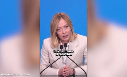 Meloni "Mondo guarda con interesse all'Italia, ma c'&egrave; chi rema contro"