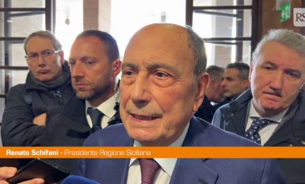 Schifani "A Messina si ripete sinergia virtuosa fra periferia e Stato"