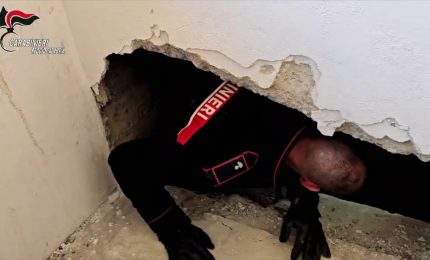 Scoperto arsenale a Reggio Calabria