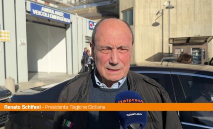 Sanit&agrave;, blitz a sorpresa di Schifani al Villa Sofia di Palermo