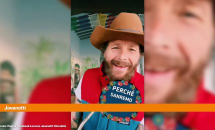 Jovanotti "Sar&ograve; ospite della prima serata di Sanremo, &egrave; fantastico"