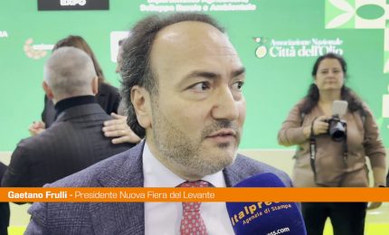 Evolio Expo, Frulli "Doveroso per Fiera del Levante aiutare aziende"