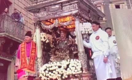 Catania, con 19 ore di processione chiusi festeggiamenti per Sant&rsquo;Agata