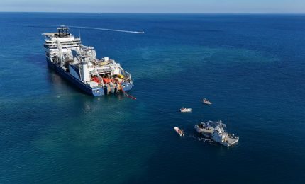 Terna avvia in Sicilia la posa del cavo sottomarino del Tyrrhenian Link