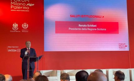 Schifani &ldquo;Rafforzare la capacit&agrave; di confronto e dialogo tra Milano e Palermo&rdquo;
