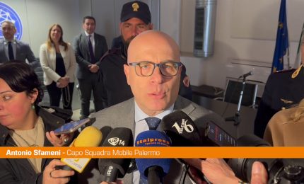 Sfameni "Orgoglioso di essere nuovo capo Squadra Mobile di Palermo"