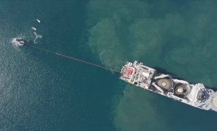 Tyrrhenian Link, Terna avvia in Sicilia la posa del cavo sottomarino