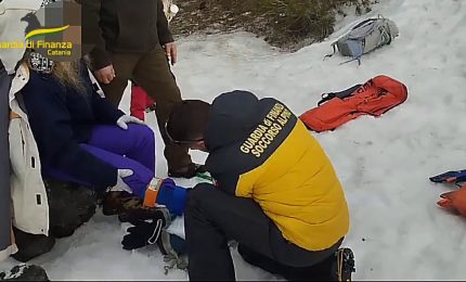 Soccorsa escursionista infortunata sul Monte Vituddi nel Catanese