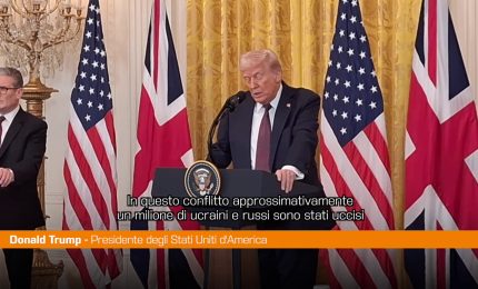Ucraina, Trump "Fatti progressi per porre fine alla guerra"