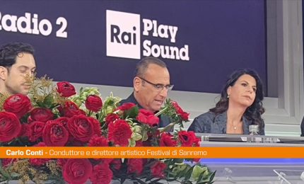 Sanremo, Conti "Per me un sogno aprire il Festival con Benigni"