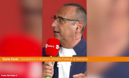 Sanremo, Carlo Conti canta a Rai Radio 2 il suo singolo del 1985