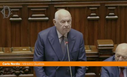 Nordio "Sulla riforma della giustizia andremo avanti senza esitazioni"