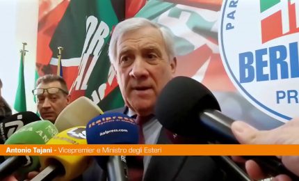Ucraina, Tajani "Costruire percorso di pace con Usa, Kiev e Ue"