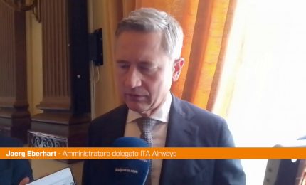 Ita Airways, Eberhart "Piano industriale tra 6-8 settimane"