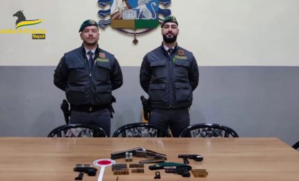 Circolava con arsenale in auto, un arresto nel napoletano