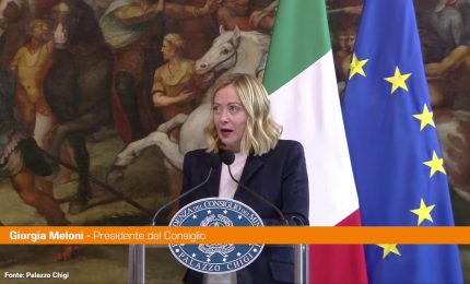 Difesa, Meloni "Rafforzare il pilastro europeo della Nato"