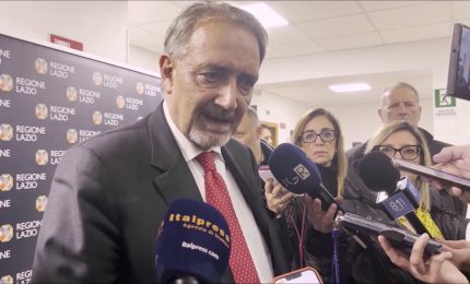 Rocca "Dati incoraggianti sulla sanit&agrave; nel Lazio"