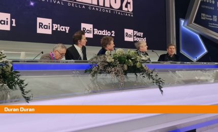 Sanremo, Duran Duran "40 anni fa travolti dall'entusiasmo dei fan"