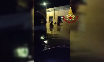 Nubifragio e allagamenti sull'Isola d'Elba