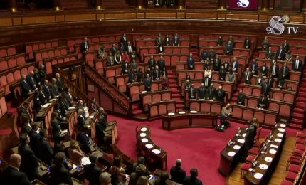 A Palazzo Madama minuto di silenzio per figlio del senatore Occhiuto