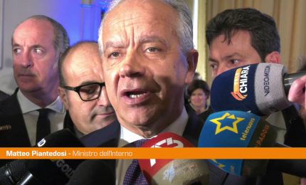 Piantedosi "Zone rosse? Le apprezzano tutti&rdquo;