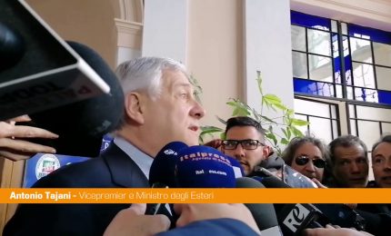 Tajani "La politica estera la fanno Palazzo Chigi e Farnesina"