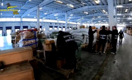 Frode fiscale nell'importazione prodotti da Cina, sequestro per 71 mln
