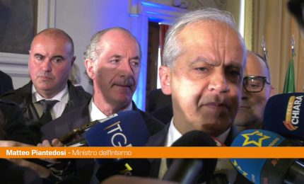 Piantedosi "Accordo col Veneto per aumentare telecamere sulle strade"