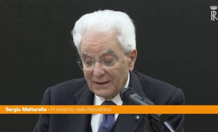 Mattarella "Disarmo minato da irresponsabili retoriche di conflitto"