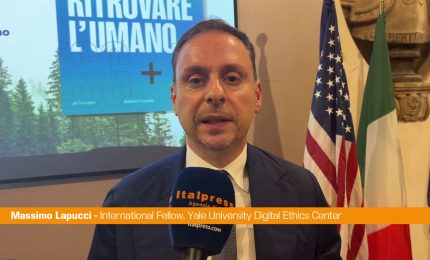 "Ritrovare l'umano", Lapucci "Porre attenzione sulla sostenibilit&agrave;"