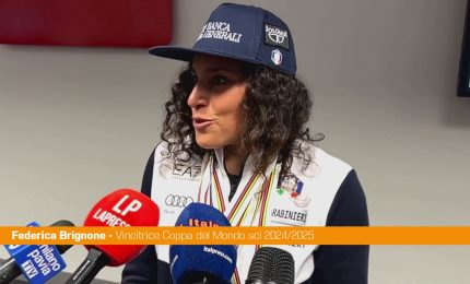 Brignone "Io portabandiera Milano-Cortina? Ipotesi che mi rende fiera"