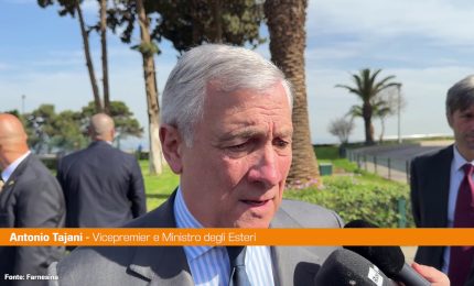 Tajani "Presenza militare in Ucraina? Riflettere attentamente"