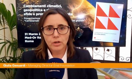 Clima, Genuardi (Enel) "Cambiamento sfida da affrontare insieme"