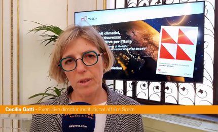 Clima, Gatti (Snam) "La sfida &egrave; saper rispondere al cambiamento"
