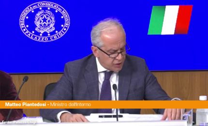 Piantedosi "Potenziata formazione polizia sul tema femminicidio"