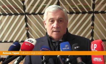 Tajani "Valutiamo piano Kallas, attendiamo sviluppi diplomatici"