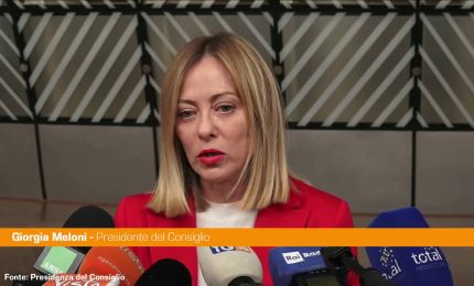 Ucraina, Meloni "Garanzie di sicurezza per una pace giusta e duratura"
