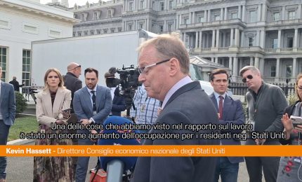 Usa, Hassett "Aumenta l'occupazione per i residenti"