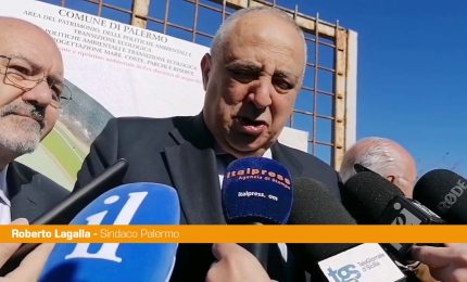 Palermo, Lagalla "Lavori parco Libero Grassi ci proiettano nel futuro"