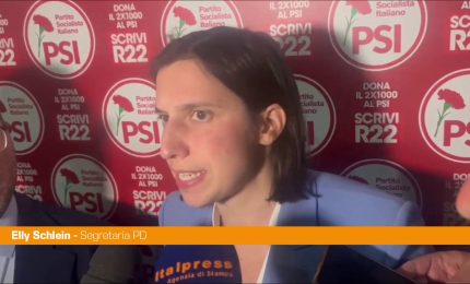 Schlein "Ripresi i raid a Gaza, nemmeno una parola da Meloni"