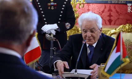 Mattarella incontra il re di Giordania "Mediazione esemplare in M.O."