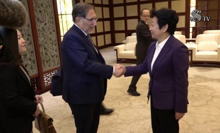 La Russa incontra presidente del Congresso del Popolo di Shanghai