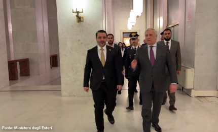 Tajani incontra il ministro degli Esteri siriano alla Farnesina