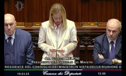 Ucraina, Meloni "La telefonata Trump-Putin &egrave; un primissimo spiraglio"