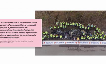 Suzuki racconta il suo impegno sostenibile