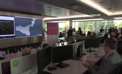 Sullo Stretto di Messina un ponte digitale da 81,6 terabit al secondo