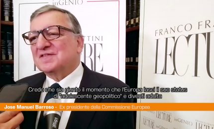 Ue, Barroso "Arrivato momento che Europa pensi a sua difesa"
