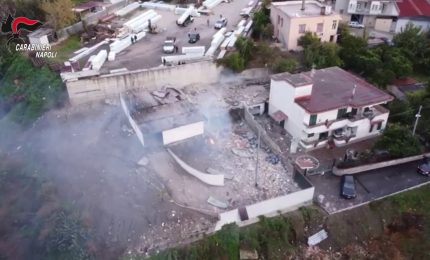 Esplosione fabbrica di fuochi d'artificio Ercolano, 2 misure cautelari