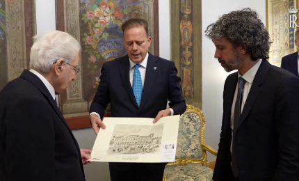 Quirinale, Veronafiere presenta a Mattarella Vinitaly 2025